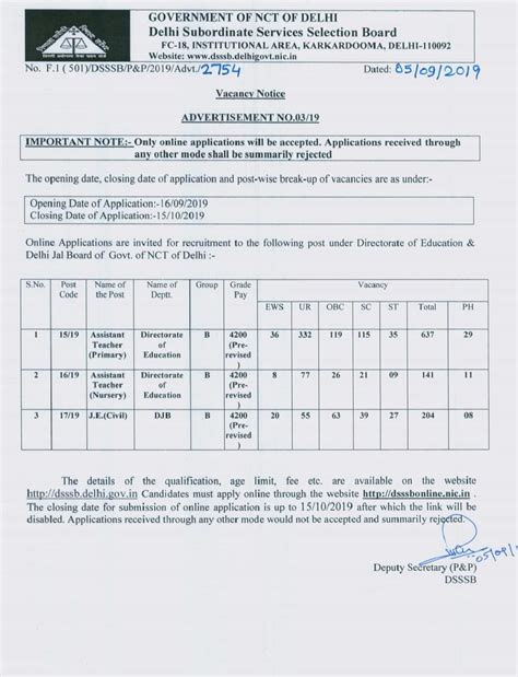 DSSSB Junior Clerk Admit Card 2022 Download Junior Clerk Exam Date ...