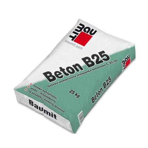 Сухой бетон Baumit Beton B25 (25кг) Купить дешево 🔥 Артикул 50907