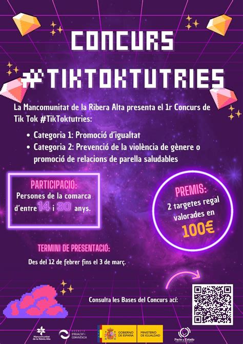 1 º concurso de TikTok TikToktutries Ayuntamiento de Benifaió