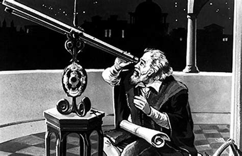 Galileo Galilei Mirando Telescopio Limba Sarda 20
