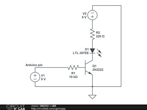 Switch Circuit Using 2N2222 NPN Transistor Download, 58% OFF