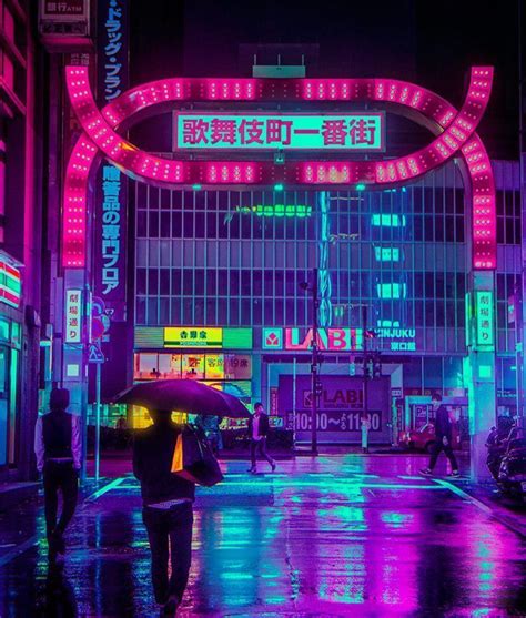 The magic Tokyo, neon lights of the streets at night captured by Liam ...