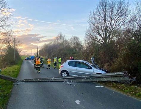 Un Individu Bless Dans Un Accident De La Route Au Nord Est Dangers