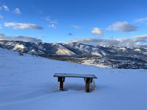 Bench Over Park City Rtrailrunning