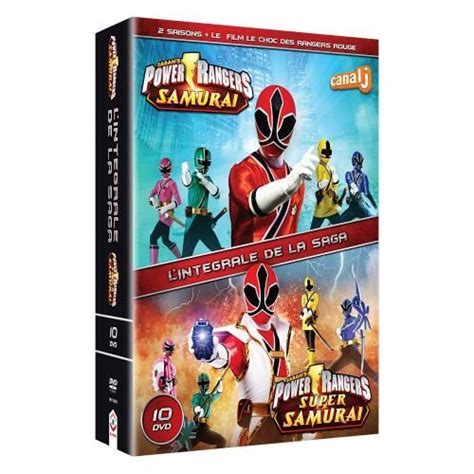 Power Rangers Samurai L Integrale De La Saga DVD COFFRET Cdiscount DVD