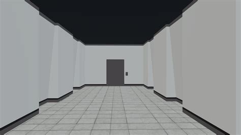 Scp Hallway A Download Free 3d Model By Maxime66410 504b114 Sketchfab