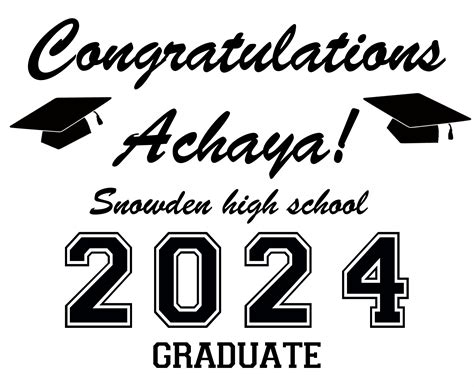 Graduation Yard Signs Class Of 2024 Sign Perfect For Celebrating Your