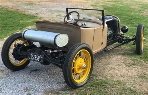 1927 FORD ROADSTER MODEL T ON MODEL A FRAME RAT HOT ROD TROG RACER TRACK V8 For Sale