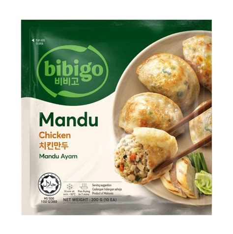 Convenience Food Ltd Eshop Bibigo Chicken Mandu Dumplings G Halal