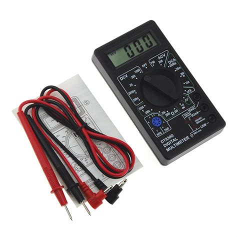 DT 830D Digital Multimeter With Buzzer Square Wave Output Voltage