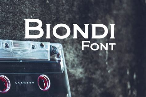 Biondi Font Free Download
