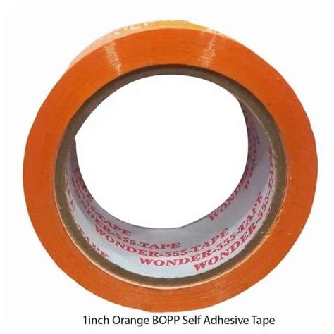 Inch Orange Bopp Self Adhesive Tape At Rs Piece Bopp Adhesive