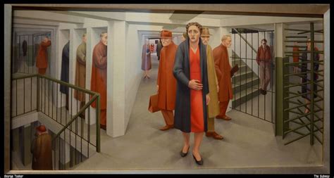 George Tooker The Subway Jpb George Tooker Art History Whitney Museum