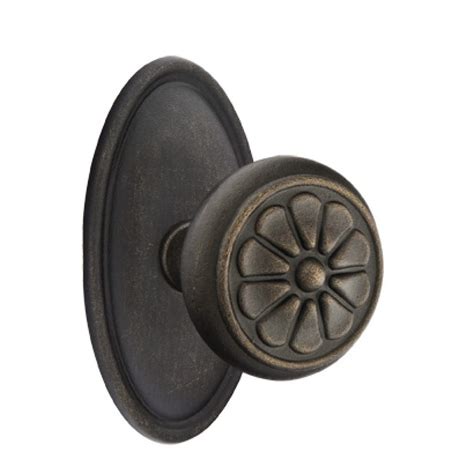 Emtek Petal Knob Tuscany Bronze Canada Door Supply