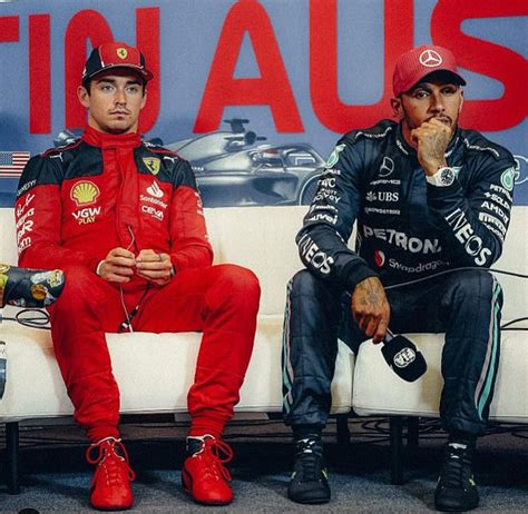 Lewis Hamilton And Charles Leclerc Post Joint Cryptic Message On Social