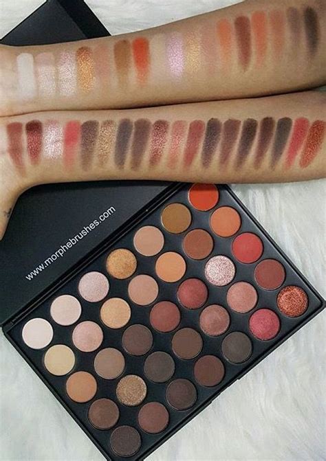 Morphe 35o Palette Swatches Makeup Obsession Makeup Swatches Makeup