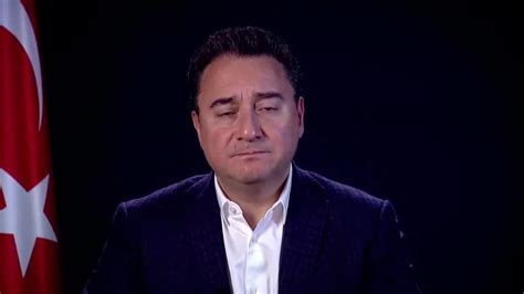 Deva Partisi Lideri Ali Babacan Dan Erdo An A Ele Tiri Yolsuzluk Ve