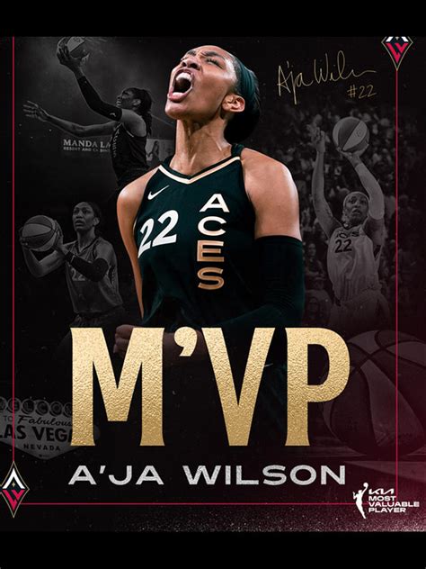 Aja Wilson Mvp Photograph By Meinhard Kirsch Fine Art America