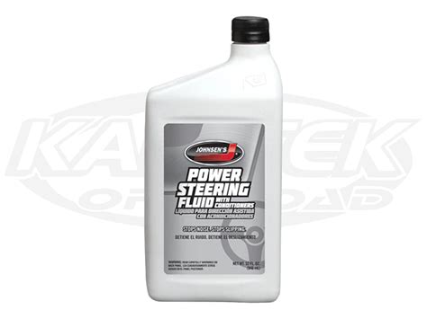 Johnsens 4610 Power Steering Fluid With Conditioners 1 Quart Bottle