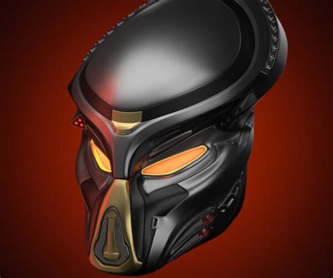 ArtStation - Fugitive Predator Mask for 3d print (Predator 2018 ...