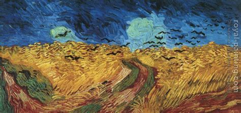 Wheatfield with Crows by Vincent Van Gogh | Oil Painting Reproduction