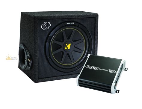 Kicker W Class D Mono Amplifier With Comp Subwoofer