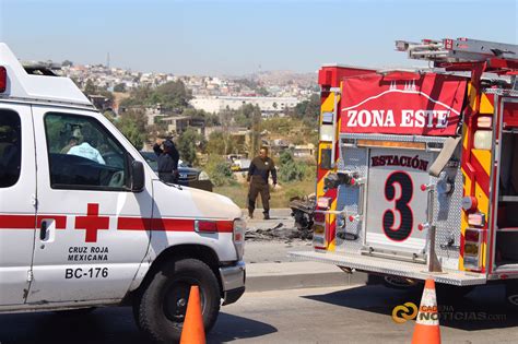 Fuerte choque en Vía Rápida deja cuatro lesionados