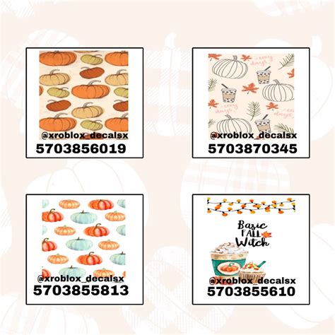 Roblox Decals Fall Decal Code Wallpaper Halloween Decals