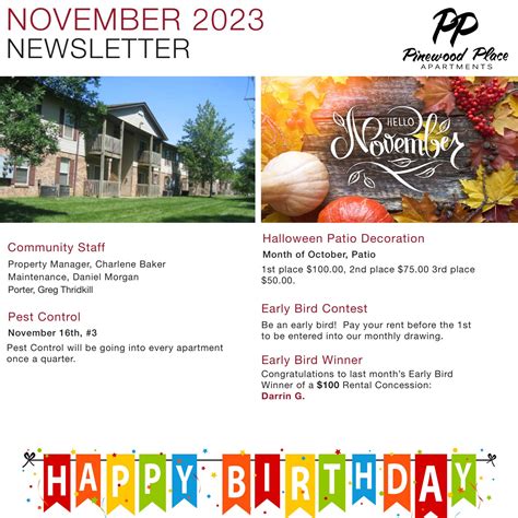 Pw November Newsletter Pdf Docdroid