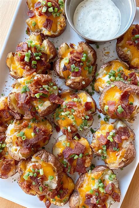 Loaded Smashed Potatoes Happy Muncher