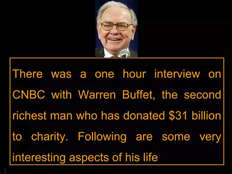 Warren Buffets Simple Life Style By Babasab Patil Ppt