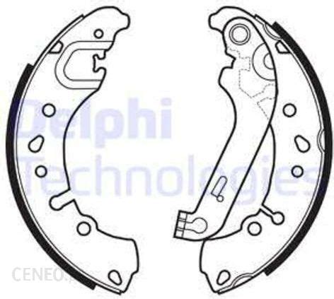 Szczęka hamulcowa Delphi Szczęki Hamulcowe Komplet Ls2151 Opinie i