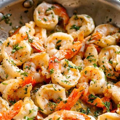 Savory Garlic Butter Shrimp Scampi Recipe Yummly Recipe Shrimp