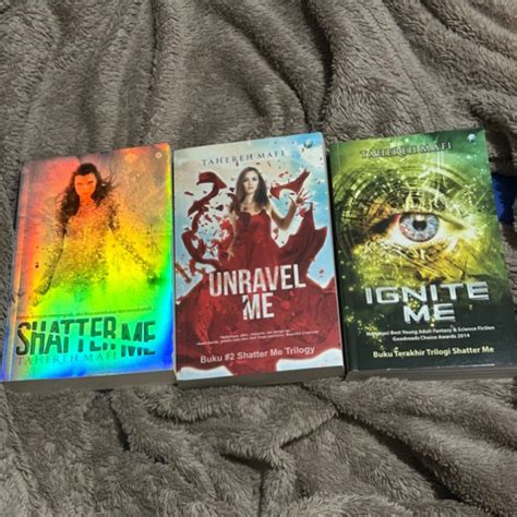 Jual Shatter Me Series By Tahereh Mafi Preloved Indonesian Version