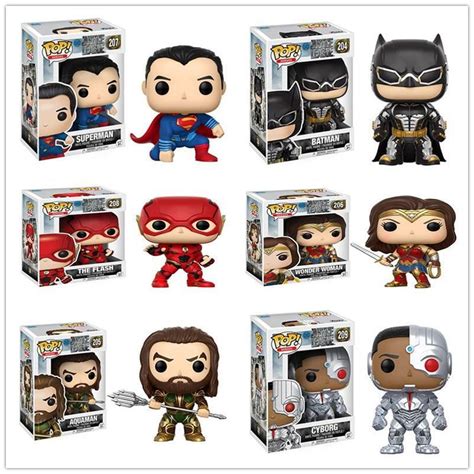 Liga Da Justiça Figura Carro Ornamentos funko pop Flash Mulher