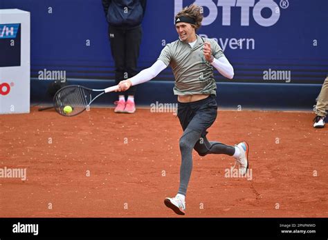 Munich Deutschland 20th Apr 2023 Alexander ZVEREV GER Action