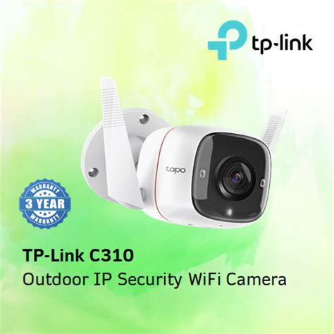 TP LINK TAPO C310 Outdoor Security WiFi IP Camera Lazada