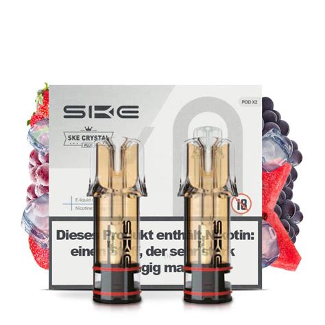 SKE Crystal Plus Pods Online Kaufen 7 90 Dampflager