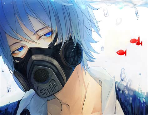 Mask Badass Anime Boy Wallpapers Wallpaper Cave