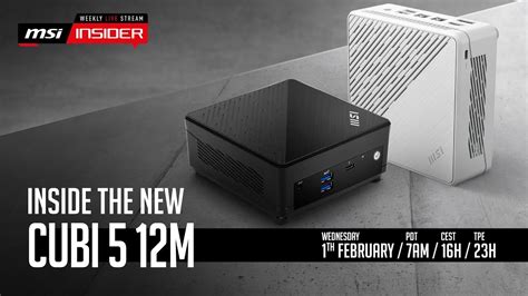 Msi Insiders A Look Inside The Latest Cubi 5 12m Youtube