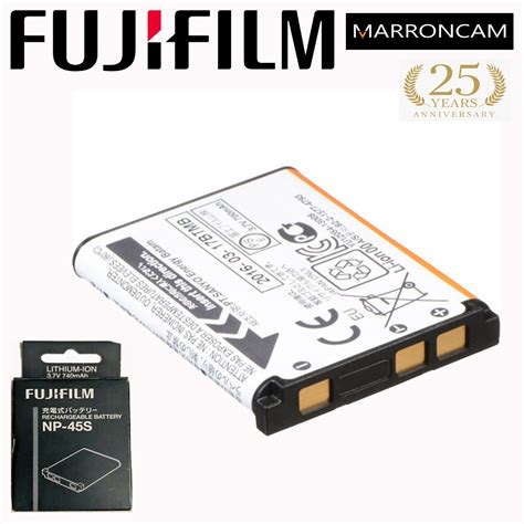 Fujifilm Np 45s Lithium Ion Rechargeable Battery 37v 740mah Shopee Malaysia