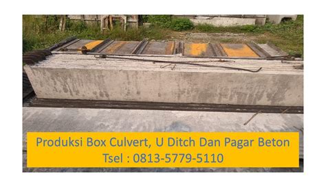 Tsel 62 81357795110 Pembuatan Box Culvert Harga Di Lumajang Produsen Box Culvert Medium