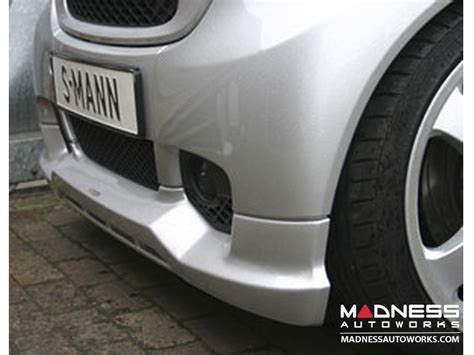 Smart Fortwo Body Kit By S Mann 451 Model Front Spoiler Matte Black