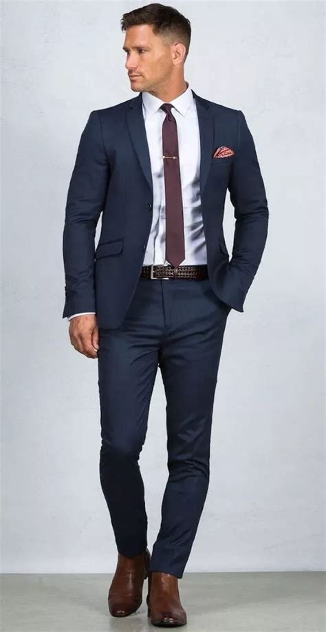 Terno Azul 21 Ideias Para Usar O Seu Com Fotos In 2024 Blue Suit Men Mens Fashion Suits