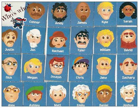 Who's Who? Ice Breaker Game (meeting Game) – ActionTrack Team Games ...