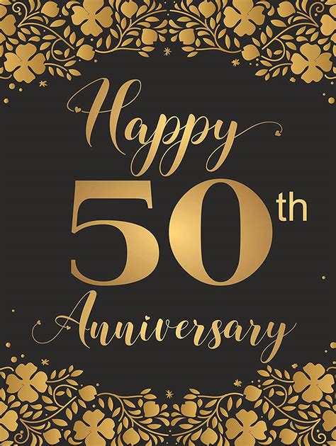 Happy 50th Anniversary Images - For Husband, Wife and Couples