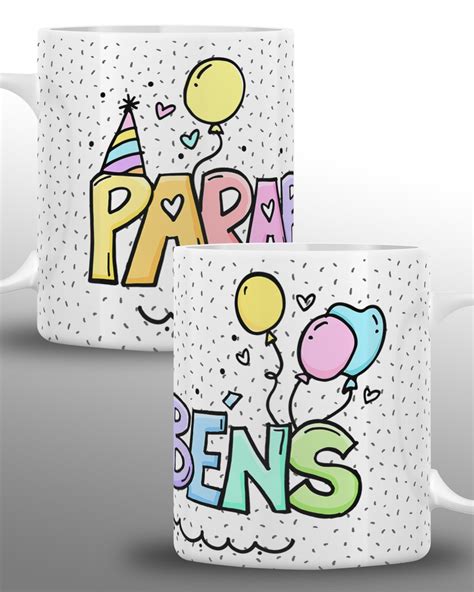 Caneca Personalizada Aniversário Parabéns 03 Elo7