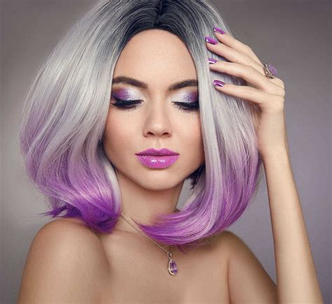 22 Ways To Style Purple Ombre Hair In 2021 All Things Hair Us