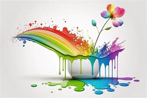 Rainbow Paint Stock Photos, Images and Backgrounds for Free Download