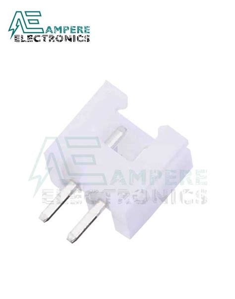 2Pin Xh2.54 JST Male Connector | Ampere Electronics